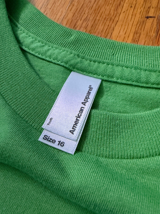 Apple Camp Green Graphic T-Shirt