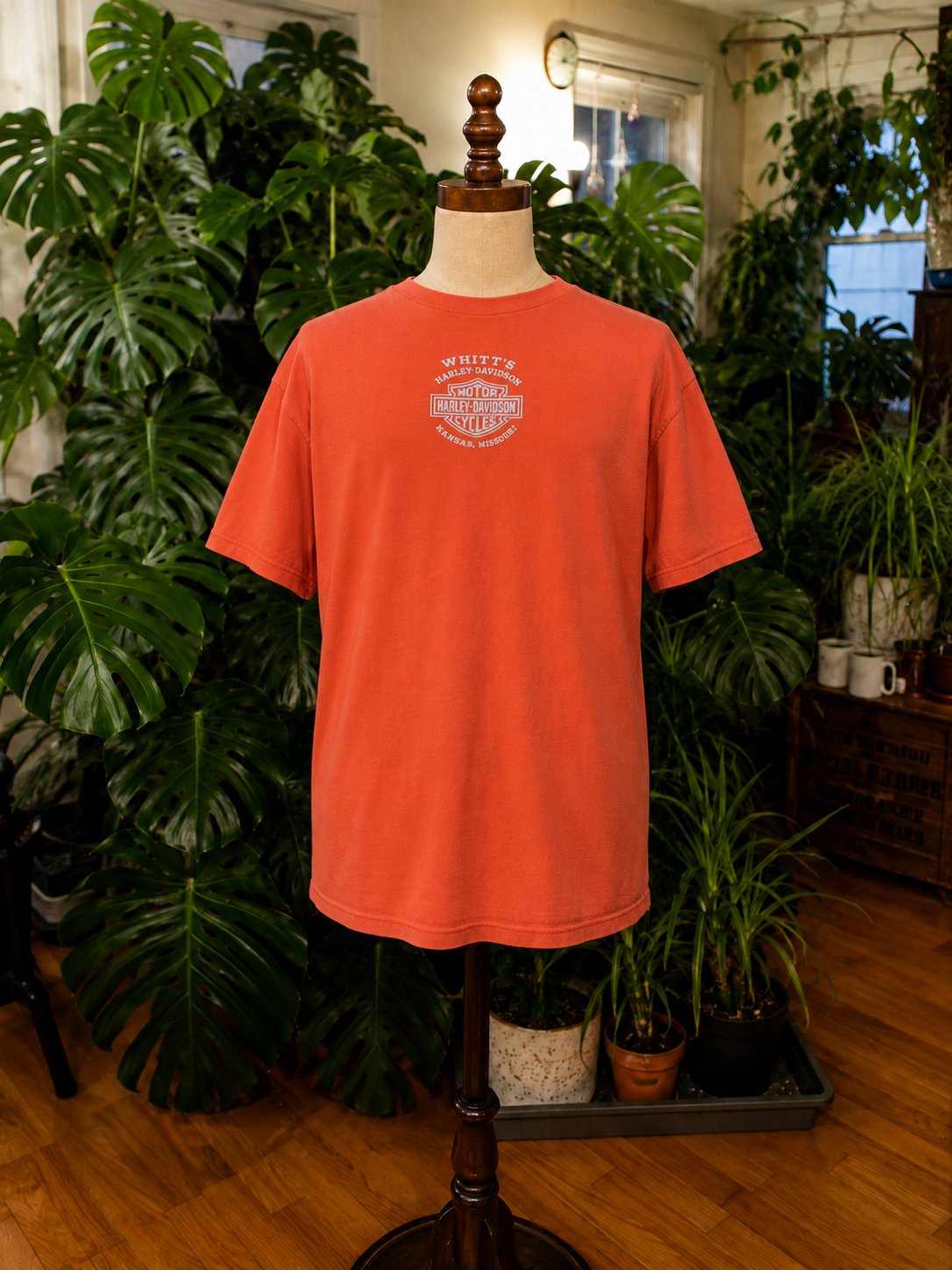Vintage Harley-Davidson Winged #1 T-Shirt – Orange