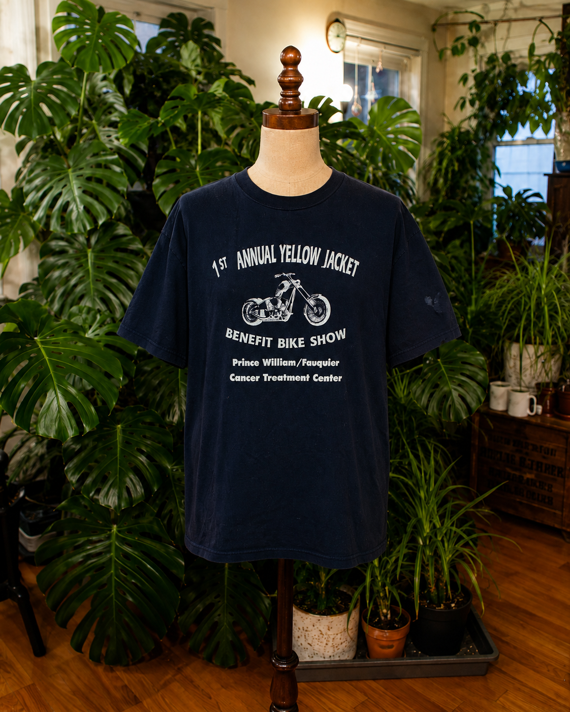 1st Annual Yellow Jacket Benefit Bike Show T-Shirt