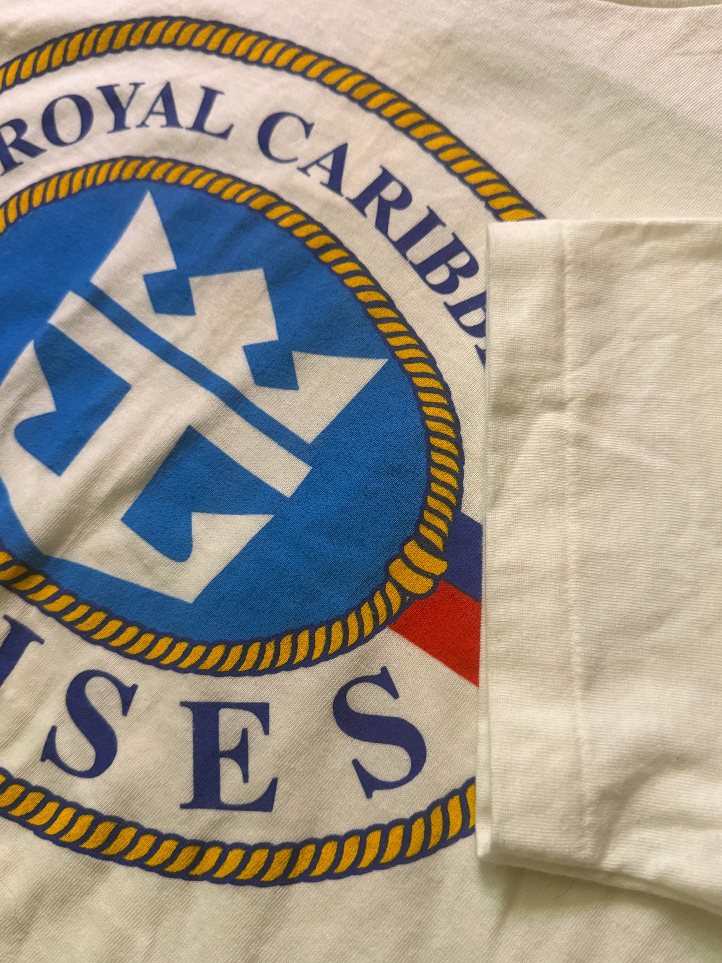 Vintage Royal Caribbean Rhapsody of the Seas T-Shirt – White