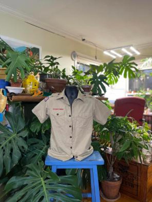 Boy Scouts of America tan shirt