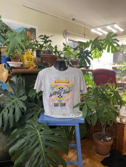 Vintage Surf Team T-Shirt - World Tour 1988 Single Stitch
