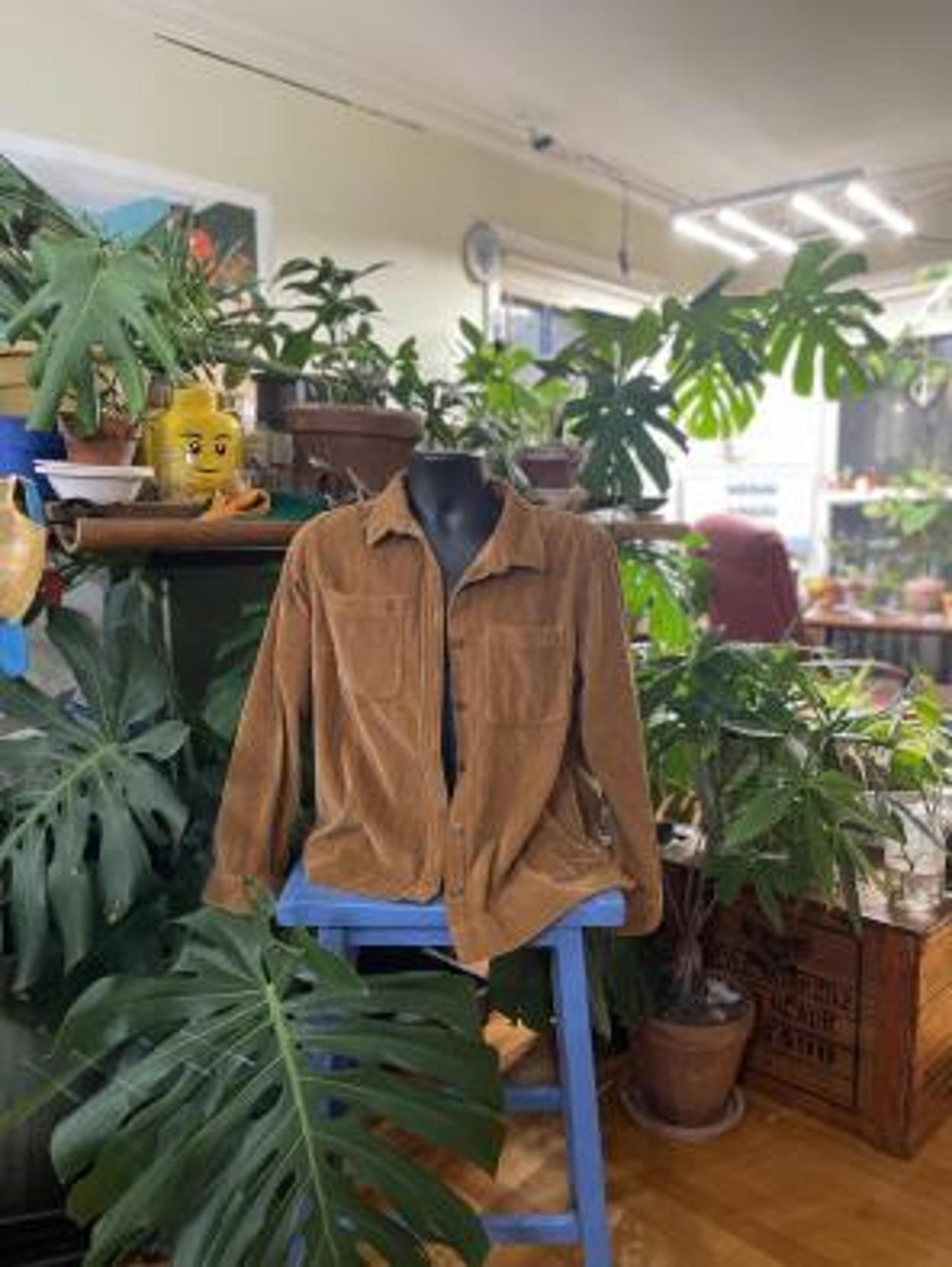 L.L. Bean Men's Corduroy Shirt Jacket - Medium Tan