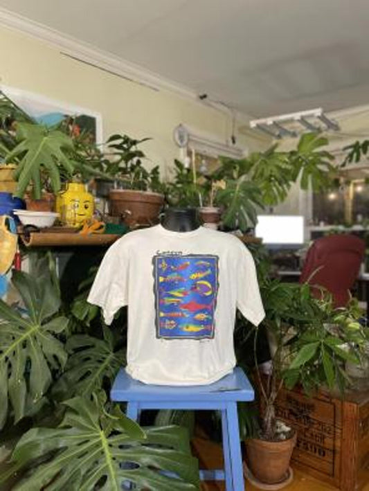 Colorful Cancun Graphic T-Shirt by Hanes